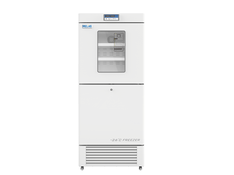 combined refrigerator and freezer