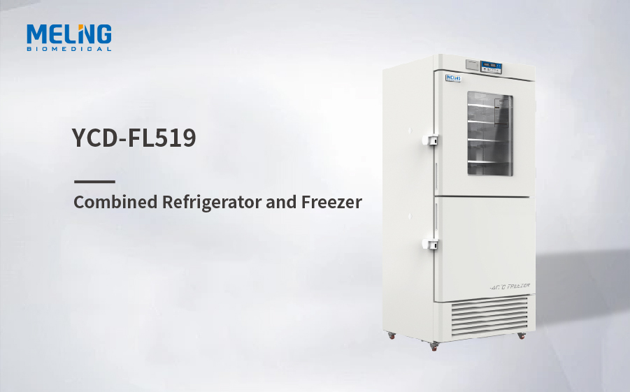 2~8℃/-10~-40℃Frigorífico y congelador combinados YCD FL519