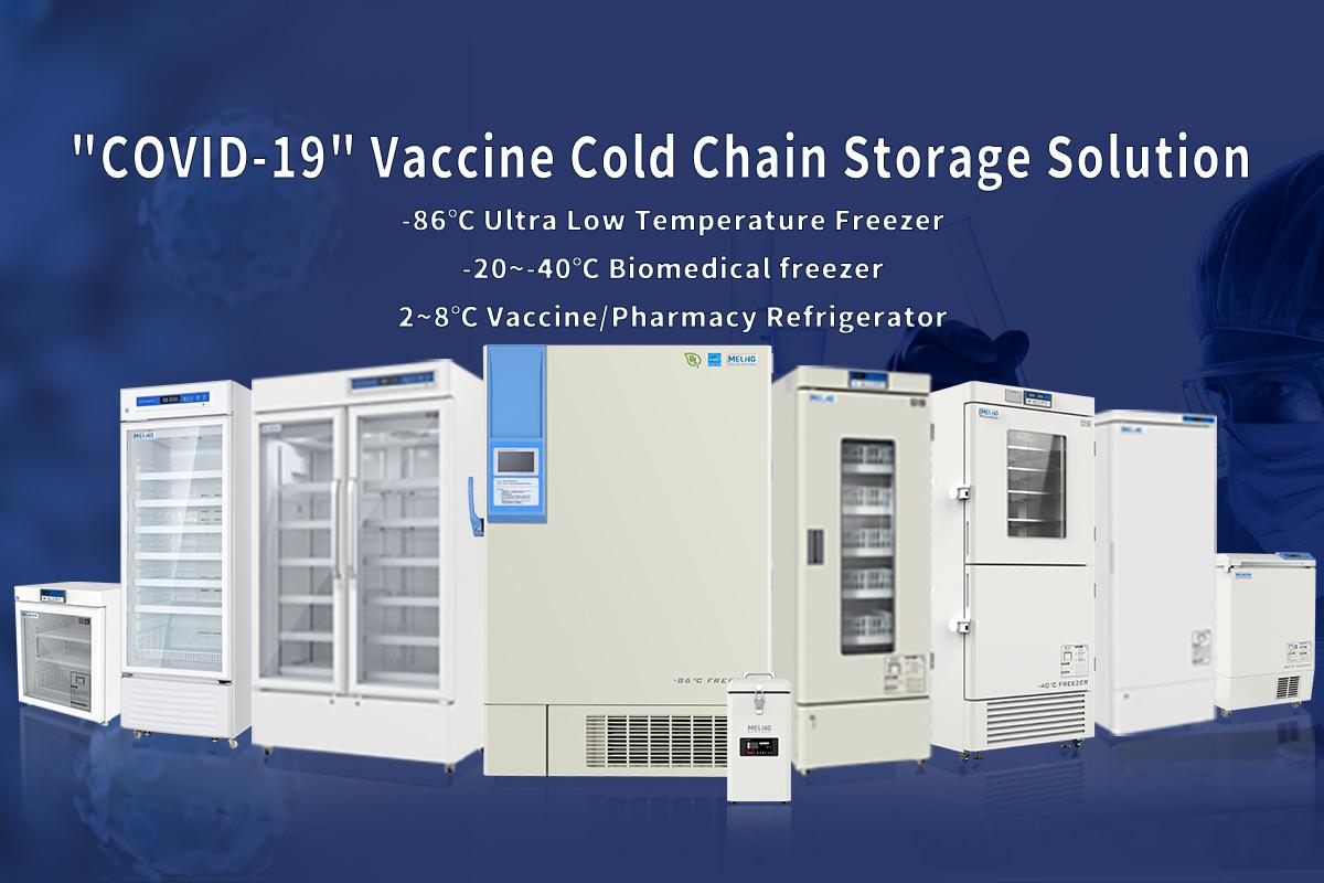 Congélateur et réfrigérateur de stockage de la chaîne du froid des vaccins
